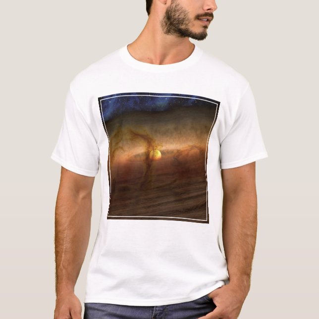 T-shirt Disques De Matériel De Forme Planète Circulant Les (Devant)