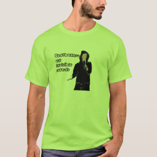 T-shirt Disques invisibles d'utilisation de Beatboxers
