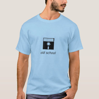 T-shirt disquette de la vieille école