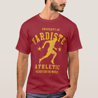 T-shirt dist sportif de département du jaune 2012 de