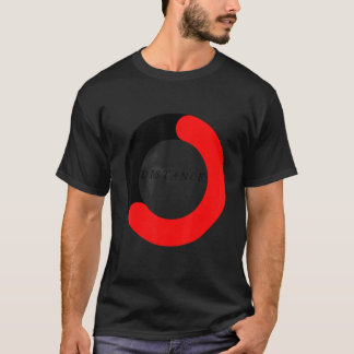 T-shirt Distance Liberté moderne