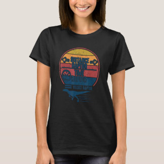 T-shirt Distance Raptor Sur Temps Raptor Égal Velocirapt