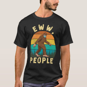 T-shirt Distance sociale amusante Eww Personnes amusant Bi