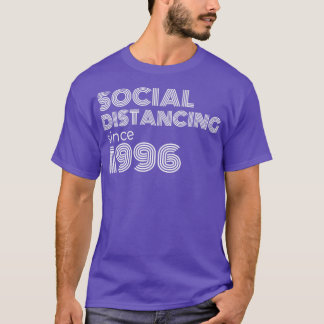 T-shirt Distances Sociales Depuis 1996