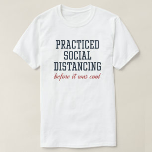 T-shirt Distances sociales pratiques