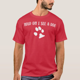 T-shirt Distraction de chien 1