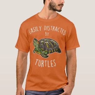 T-shirt Distrait par Turtles RedEarder Slider Reptile