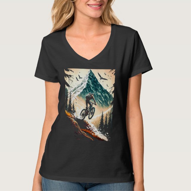 T-shirt Distressed BMX for Men Women Kids (Devant)
