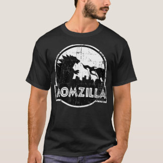 T-shirt Distressed Funny Mère's Day Cadeau Momzilla Birthd