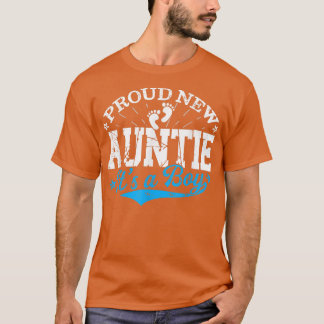 T-shirt Distressed Gender Reveal Fier Nouvelle tante C'est