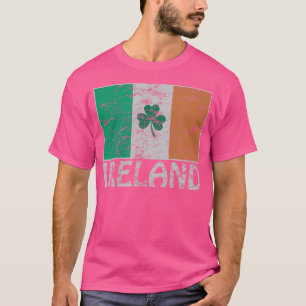 T-shirt Distressed Ireland Flag