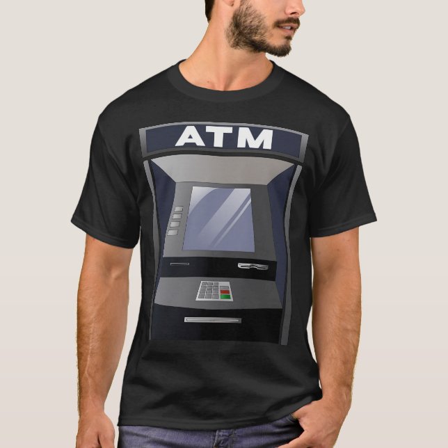 T-shirt Distributeur automatique (Atm) (Devant)