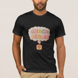 T-shirt Distributeur de collations Maman mignonne drôle Lu