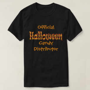 T-shirt Distributeur officiel de bonbons Halloween