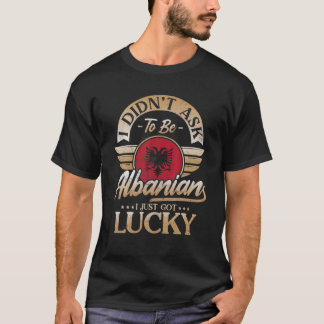 T-shirt Dit drôle albanais