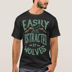 T-shirt Dit drôle Loups Nature Forêt Animal Loup