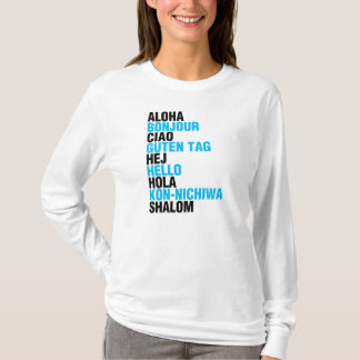 T-shirt Dites bonjour