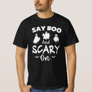 T-shirt Dites botte et effrayant sur - drôle idée cadeau h