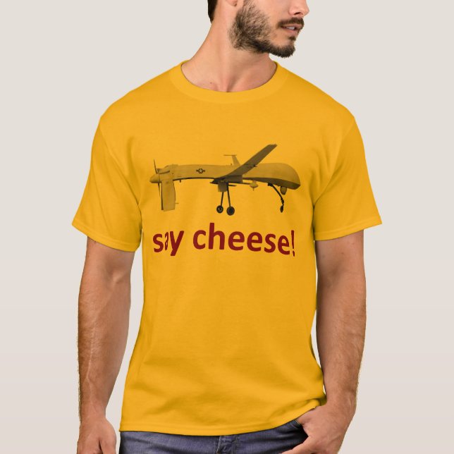 T-shirt dites cheese ! (Devant)