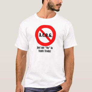 T-shirt Dites juste "non" à ACOG !