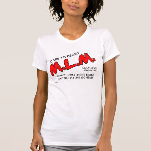 T-SHIRT DITES JUSTE NON AU PLAN