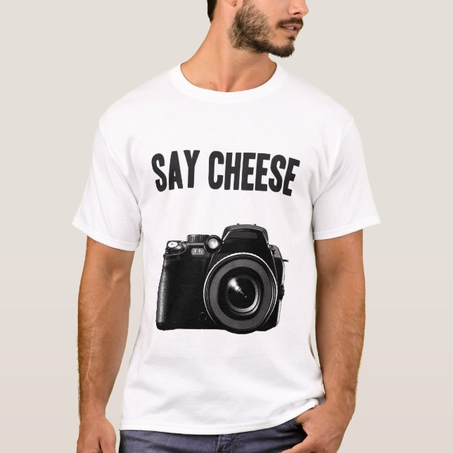 T-shirt Dites le fromage (Devant)
