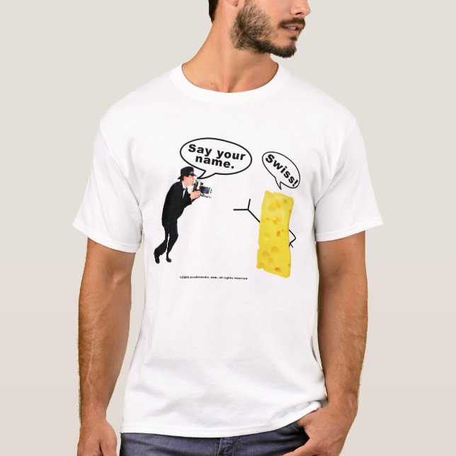 T-shirt Dites le fromage (Devant)