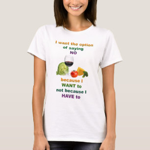 T-SHIRT DITES NON