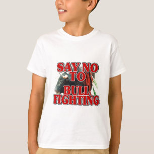 T-shirt Dites non à la tauromachie