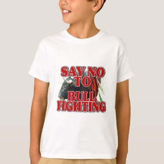 T-shirt Dites non à la tauromachie