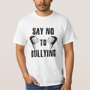 T-shirt Dites non à l'intimidation