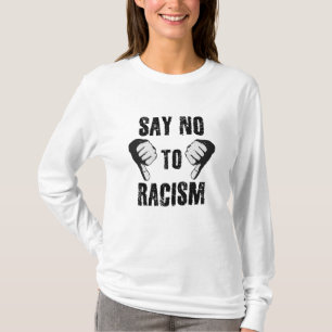 T-shirt Dites non au racisme