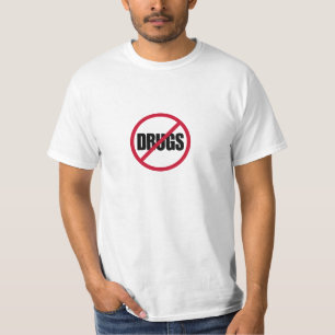 T-shirt Dites non aux drogues