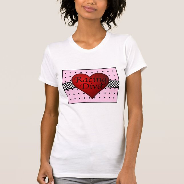 T-shirt Diva de course (Devant)