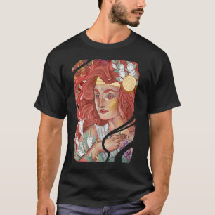 T-shirt diva de déesse roussaillée