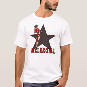 T-shirt diva de Derby de rouleau