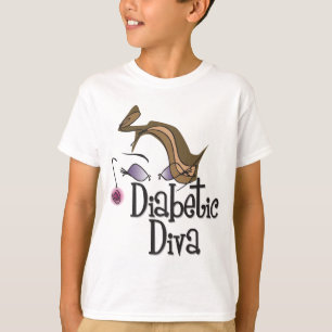 T-shirt Diva diabétique