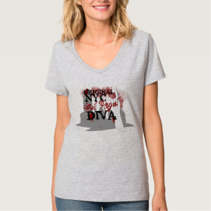 T-shirt Diva majestueuse mauvaise de NYC - édition de Dan