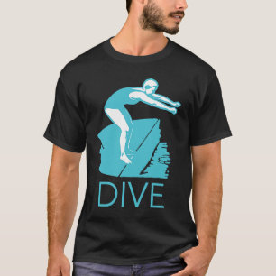 T-shirt DIVE Encourager Inspire Motivation Boost Support R