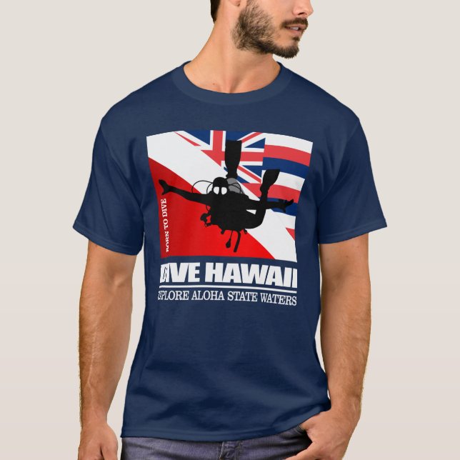 T-shirt Dive Hawaii DF2 (Devant)