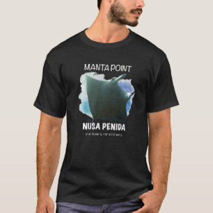 T-shirt Dive Manta Point Nusa Penida plongée sous-marine P