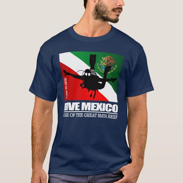 T-shirt Dive Mexico DF2 (Devant)