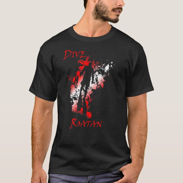 T-shirt Dive Roatan Vacation Diving (Devant)