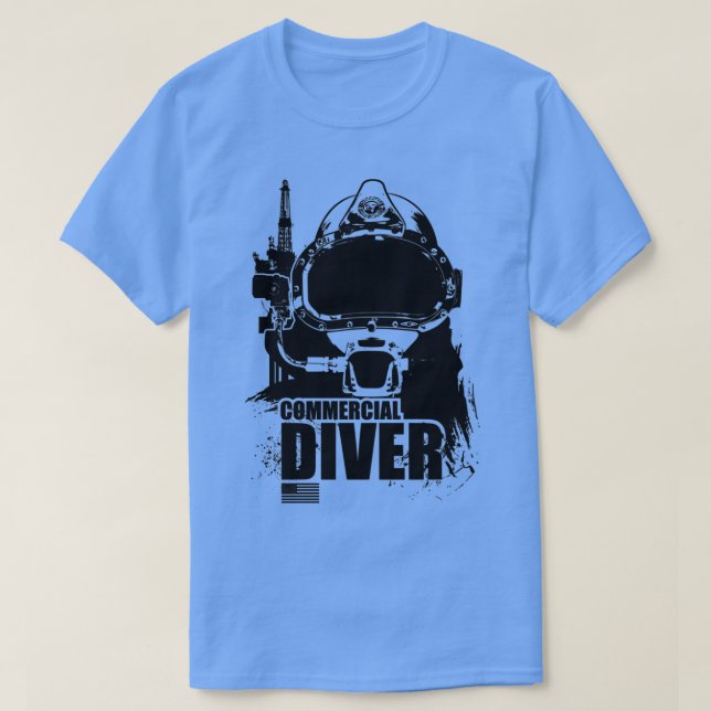 T-shirt Diver commercial (Design devant)