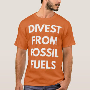 T-shirt Diver Des Combustibles Fossiles