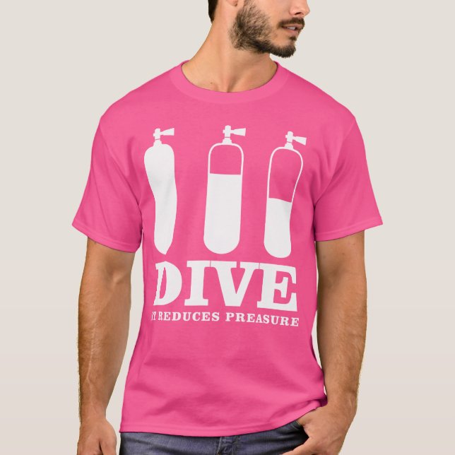 T-shirt Diver Dive Buddy Présent Ocean Lover Plongée sous- (Devant)