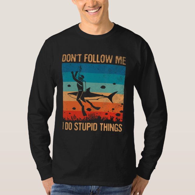T-shirt Diver Snorkeling Diving Sport Vacation  6 (Devant)