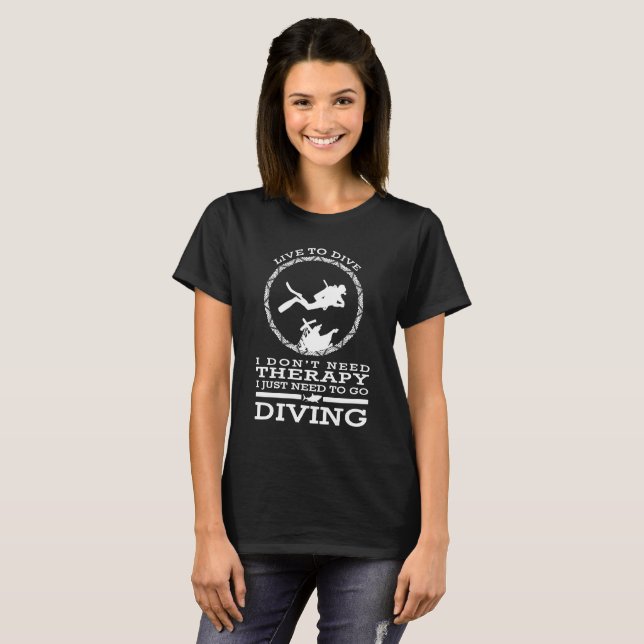 T-shirt Diver Therapy (Devant entier)