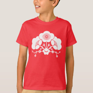 T-shirt Diverses fleurs de prunier