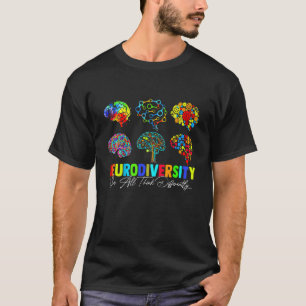 T-shirt Diversité neurologique des enfants Nous pensons to